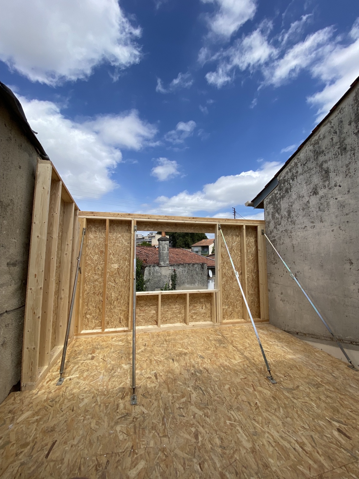 la maison de cheminots version urbaine revisite : Travaux