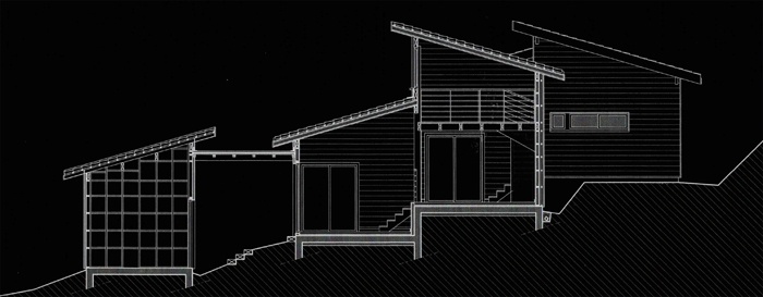 MAISON A TRELISSAC : coupe lenfant