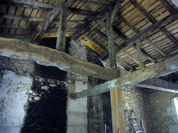 restauration d'une maison de ville : comble 02