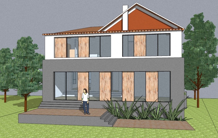 Extension et ramnagement d'une maison individuelle