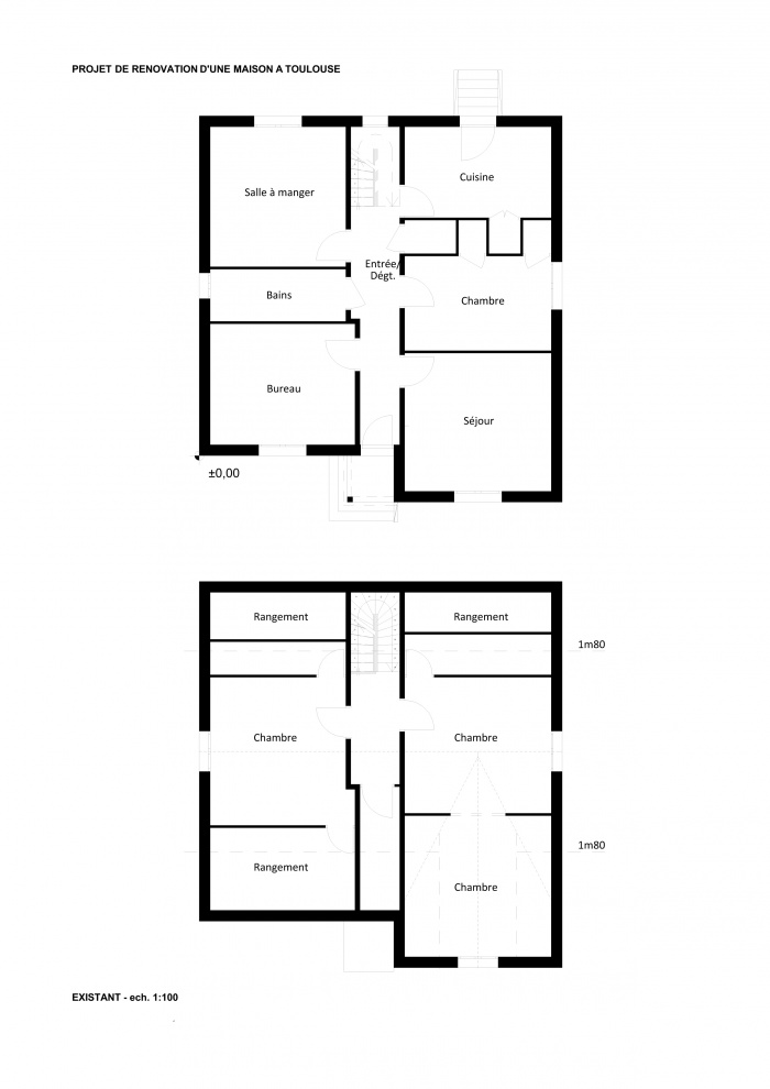 Rnovation d'une maison de ville : Etat des lieux 1