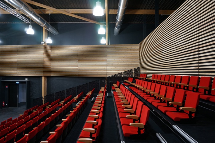 Complexe culturel et sportif : dtail salle de spectacle