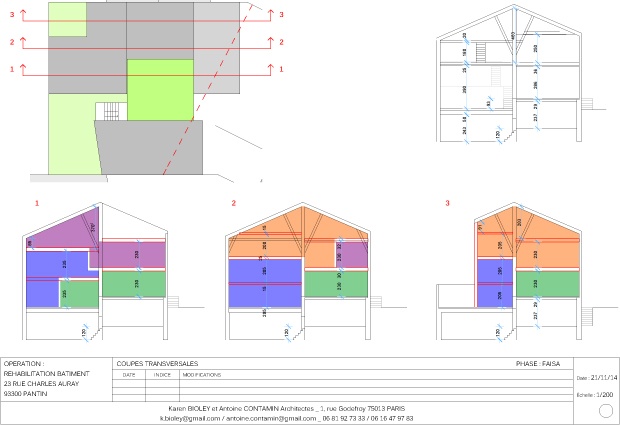 Habitat group de 6 logements : 9